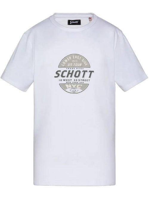 T-Shirt Bambino Schott Stampa - 10 Anni - Kiabi
