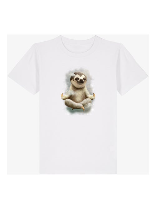 T-shirt bambino SLOTH MEDITATE - Kiabi