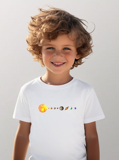 T-shirt bambino SOLAR SYSTEM - Kiabi