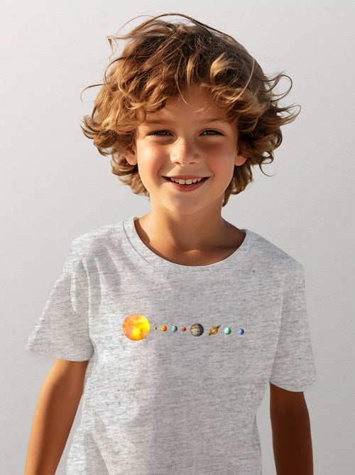 T-shirt bambino SOLAR SYSTEM - Kiabi