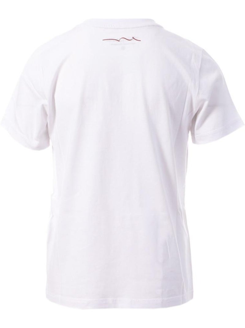 T-shirt bambino teddy smith con logo Bianco - Kiabi