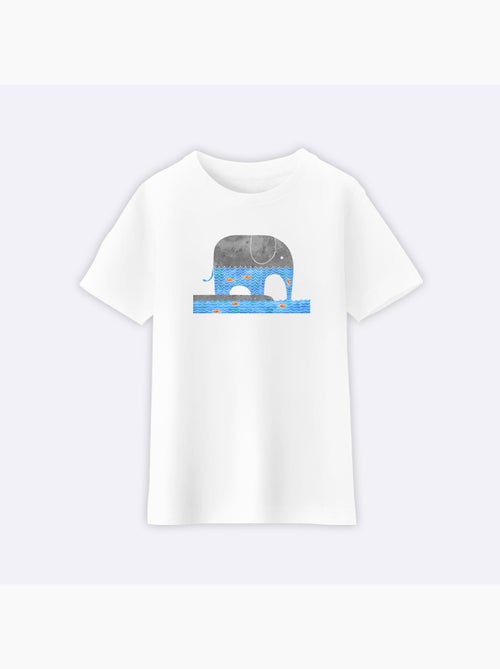 T-shirt bambino THIRSTY ELEPHANT - Kiabi