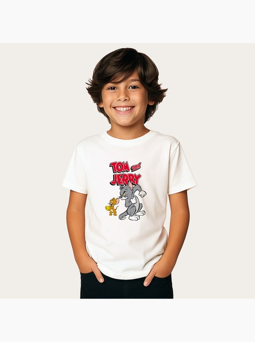 T-shirt bambino TOM AND JERRY CHEESE GRAPHIC - Kiabi