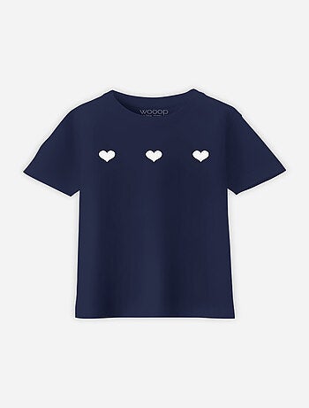 T-shirt bambino TROIS PETITS COEURS