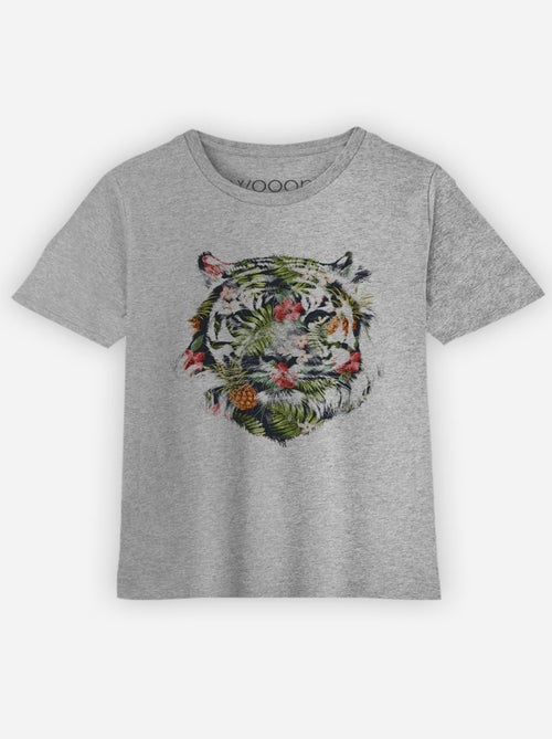 T-shirt bambino TROPICAL TIGER - Kiabi