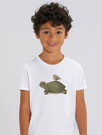 T-shirt bambino TURTLE AND BIRD