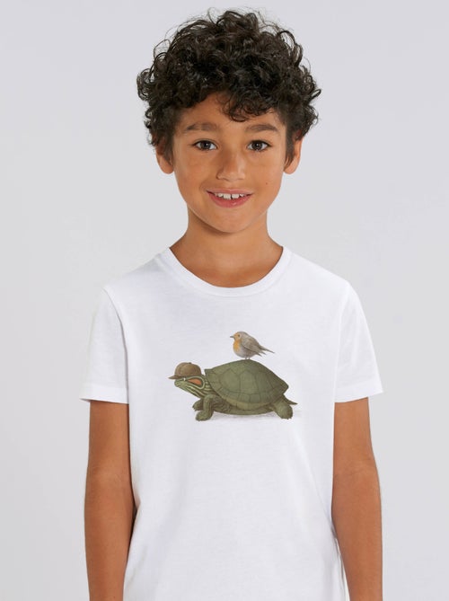 T-shirt bambino TURTLE AND BIRD - Kiabi