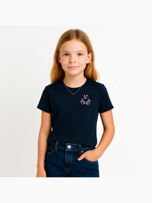 T-shirt bambino VISAGE MADAME CŒUR - Kiabi