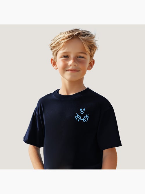 T-shirt bambino VISAGE MONSIEUR CŒUR - Kiabi T-shirt bambino VISAGE MONSIEUR CŒUR - Kiabi