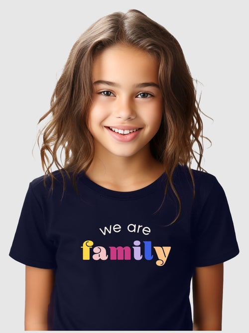T-shirt bambino WE ARE FAMILY - Kiabi