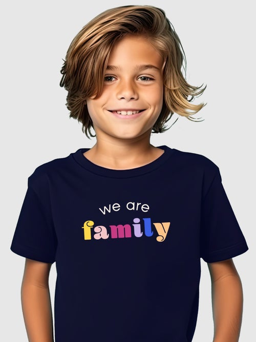 T-shirt bambino WE ARE FAMILY - Kiabi