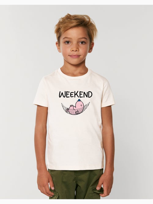 T-shirt bambino WEEKEND - Kiabi