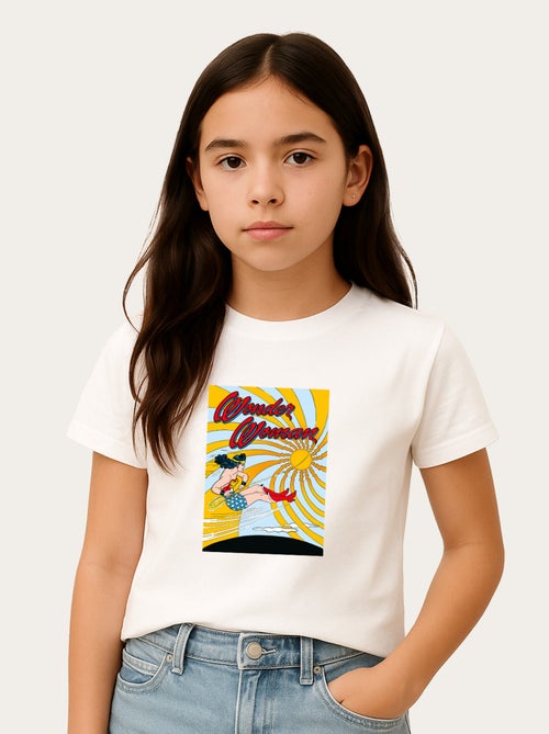 T-shirt bambino WONDER WOMAN FLYING - Kiabi