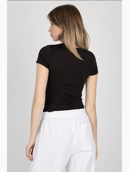 T-shirt basic a girocollo hiccup - Kiabi