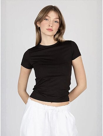 T-shirt basic a girocollo