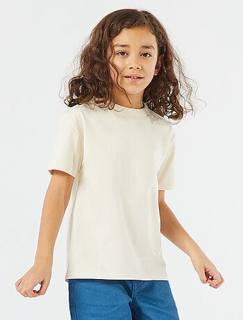 T-shirt basic a maniche corte con scollo tondo