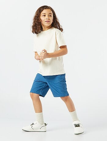 T-shirt basic a maniche corte con scollo tondo