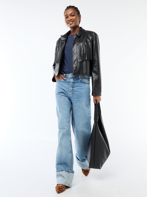 T-shirt basic a maniche corte e girocollo - Kiabi