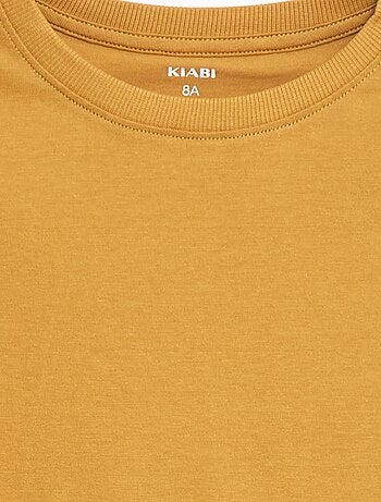 T-shirt basic a maniche lunghe
