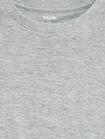 T-shirt basic a maniche lunghe