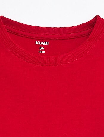 T-shirt basic a maniche lunghe
