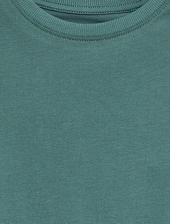 T-shirt basic a maniche lunghe