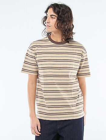 T-shirt basic a righe