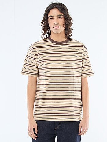 T-shirt basic a righe