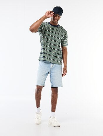 T-shirt basic a righe