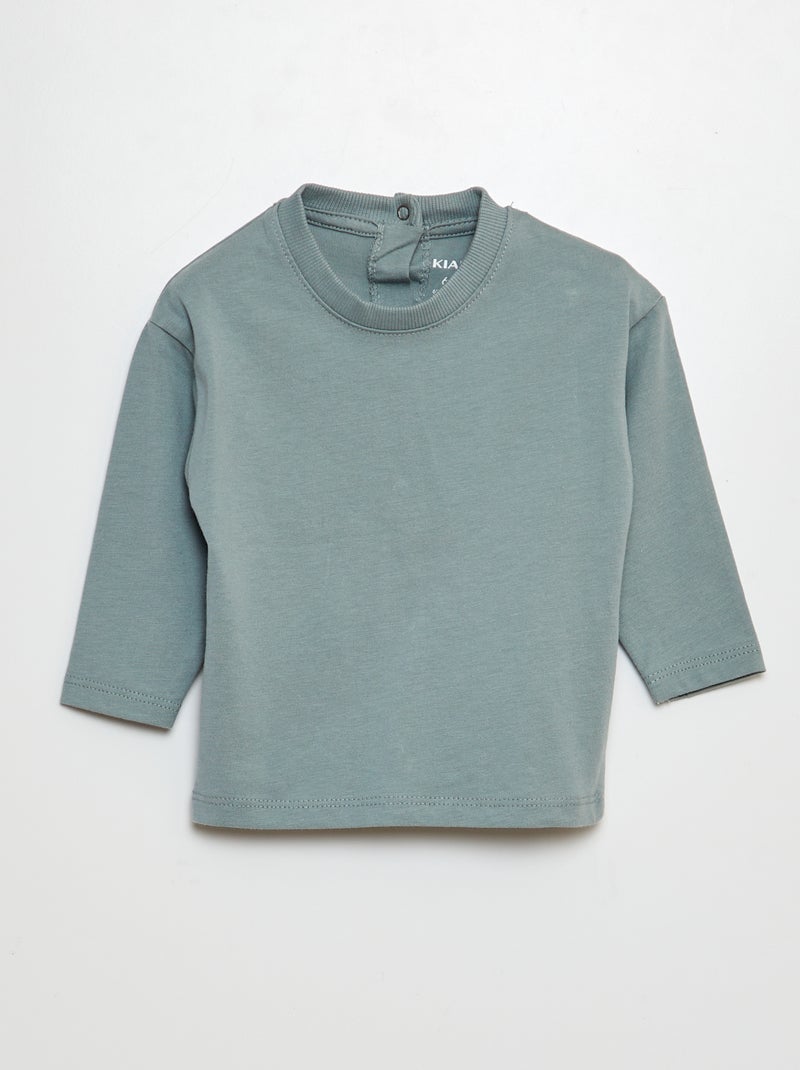 T-shirt basic blu - Kiabi