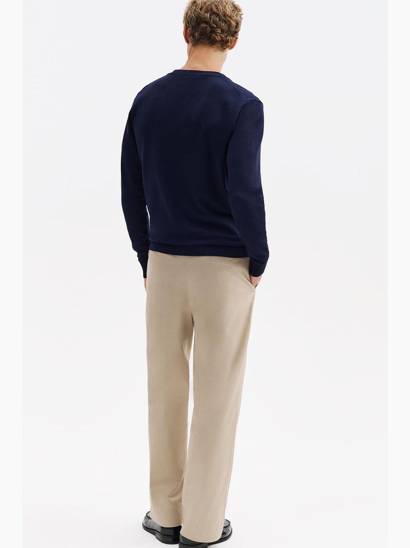 T-shirt basic giesto Blu marino - Kiabi