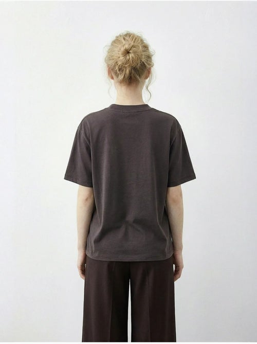 T-shirt basic girocollo con dettaglio accessorio lucci - Kiabi T-shirt basic girocollo con dettaglio accessorio lucci - Kiabi