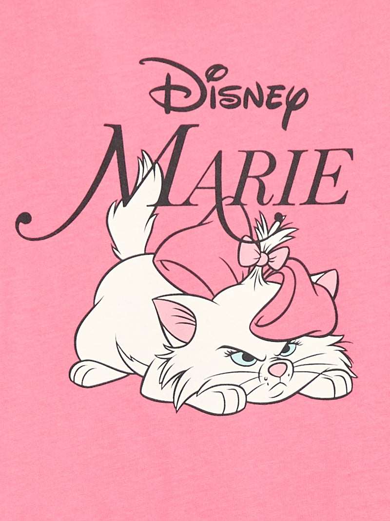 T-shirt basic 'Gli Aristogatti' 'Disney' Rosa - Kiabi
