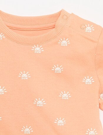 T-shirt basic in jersey di cotone