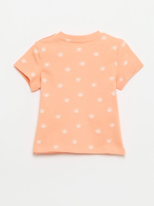 T-shirt basic in jersey di cotone - Kiabi