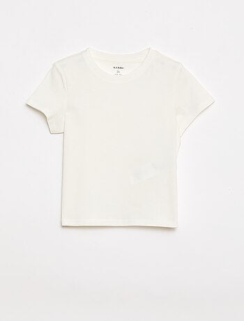 T-shirt basic in jersey di cotone