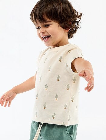 T-shirt basic in jersey di cotone