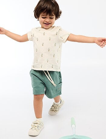 T-shirt basic in jersey di cotone