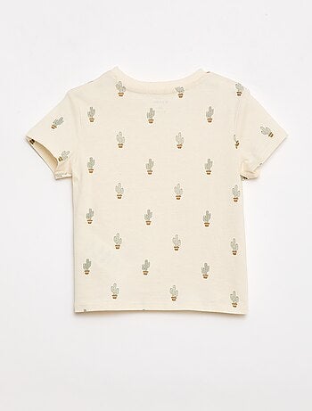 T-shirt basic in jersey di cotone