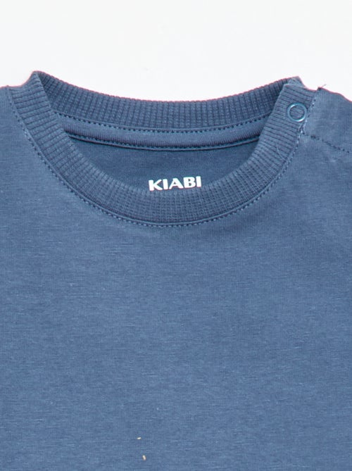 T-shirt basic in jersey di cotone - Kiabi
