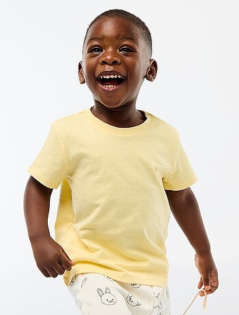 T-shirt basic in jersey di cotone