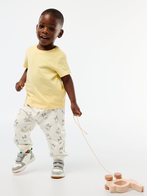 T-shirt basic in jersey di cotone - Kiabi