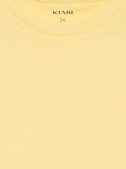 T-shirt basic in jersey di cotone - Kiabi