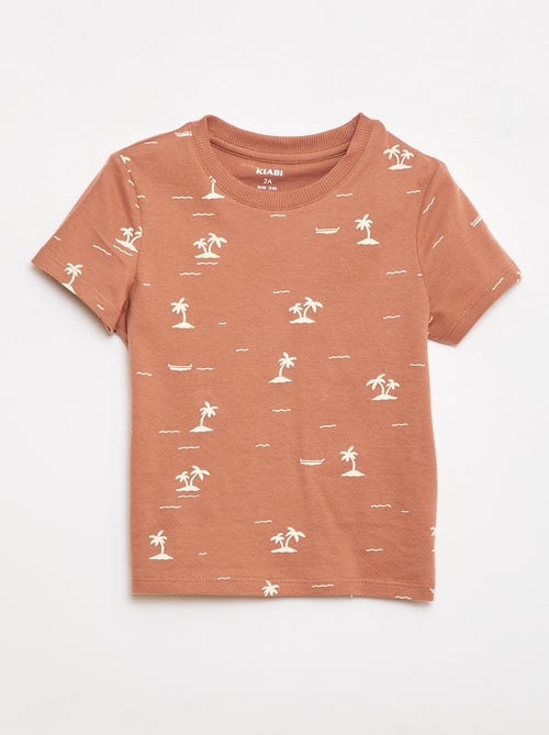 T-shirt basic in jersey di cotone - Kiabi