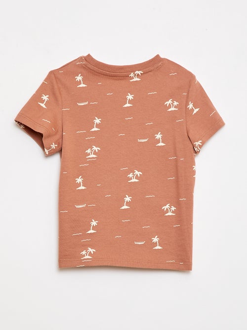 T-shirt basic in jersey di cotone - Kiabi