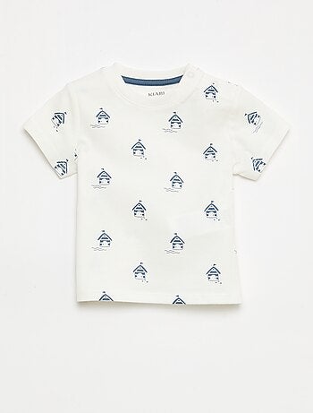 T-shirt basic in jersey di cotone