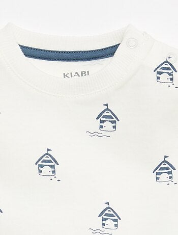 T-shirt basic in jersey di cotone