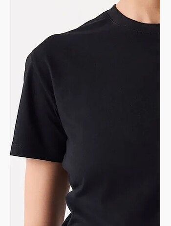 T-shirt basic oversize a maniche corte penti