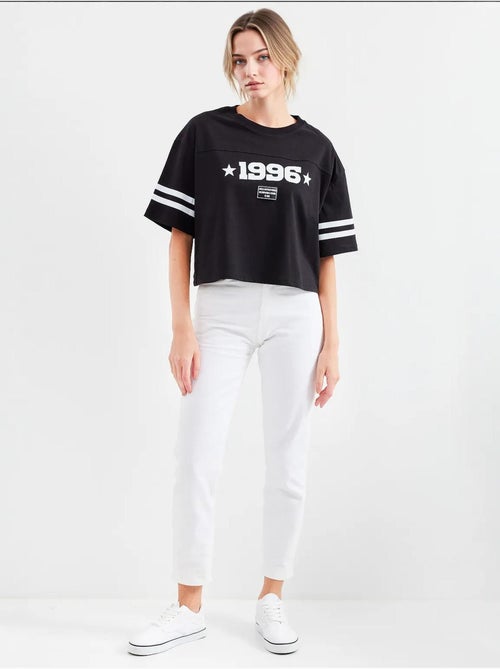 T-shirt basic oversize stampata bdart - Kiabi