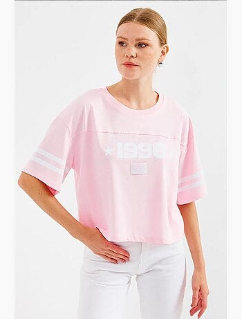 T-shirt basic oversize stampata bdart